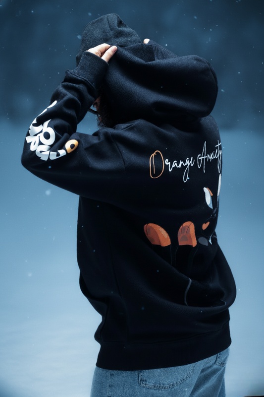 Orange Anxiety Hoodie
