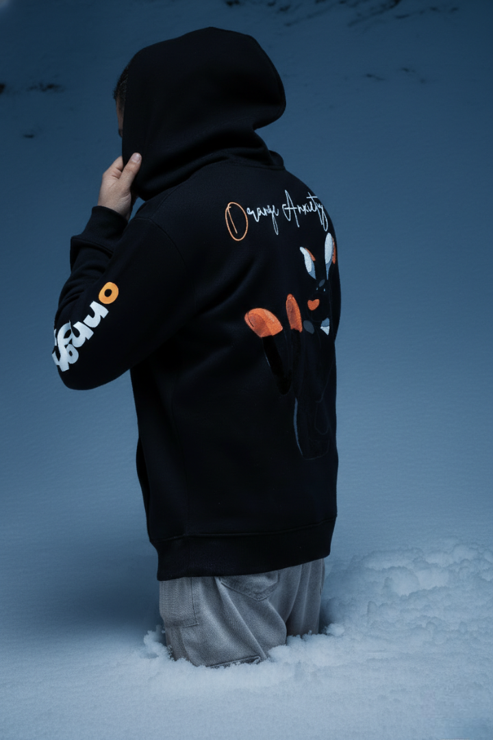 Orange Anxiety Hoodie