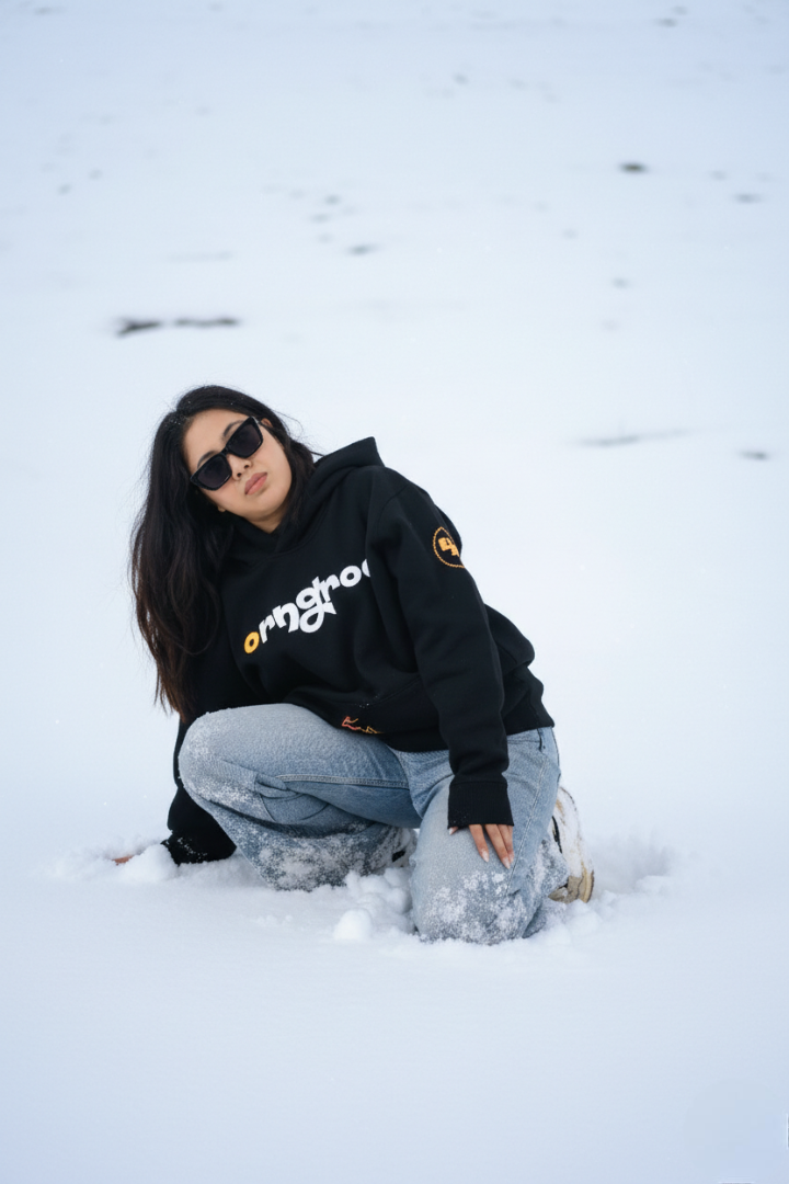 Midnight Black Hoodie