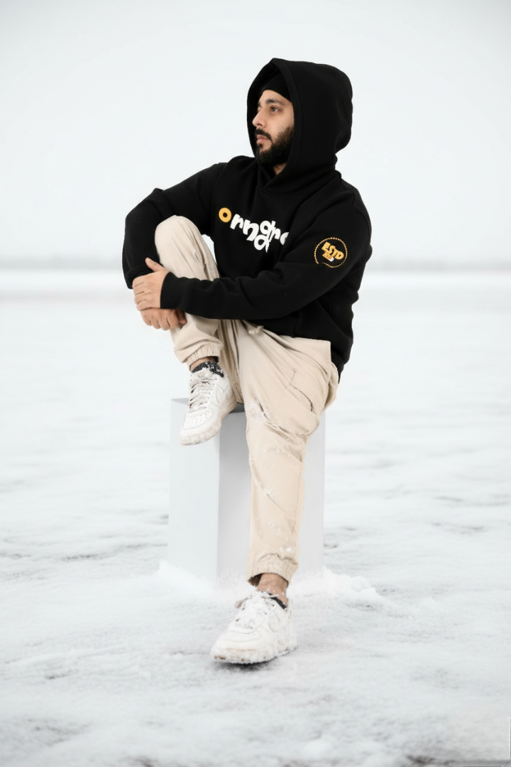 Midnight Black Hoodie