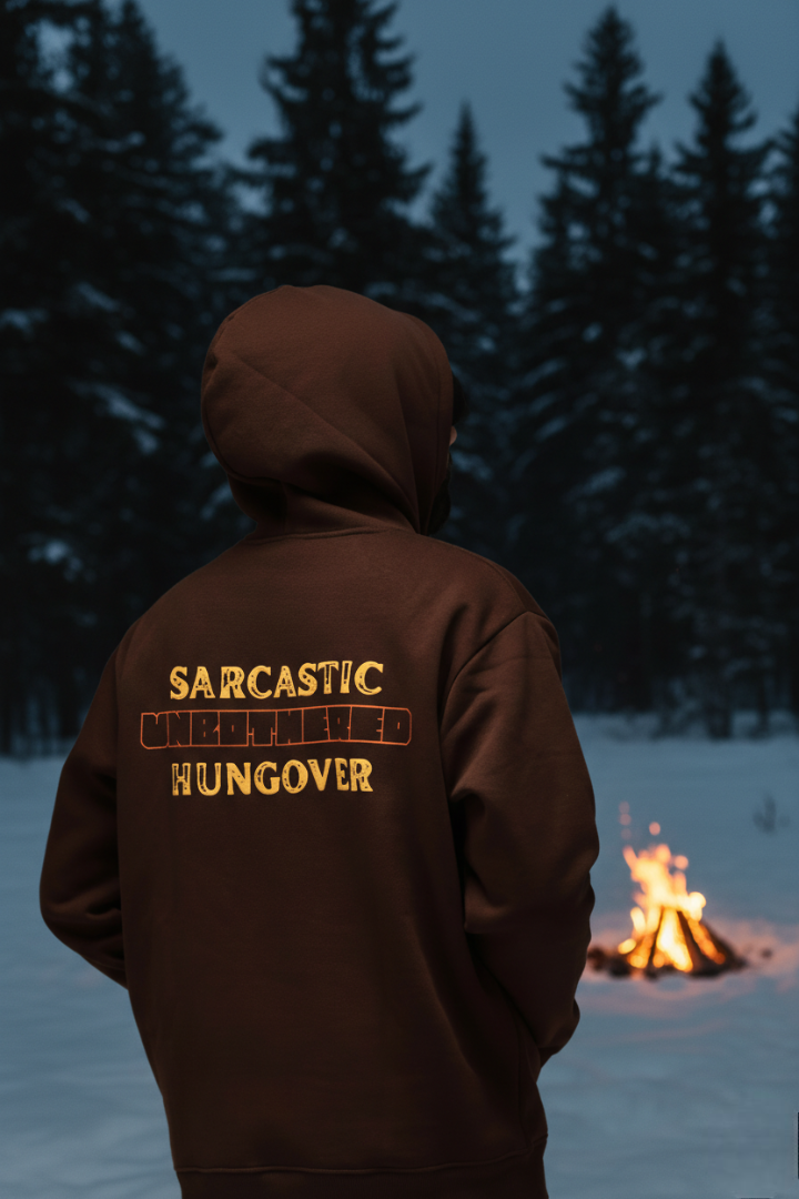Brown Hangover Hoodie