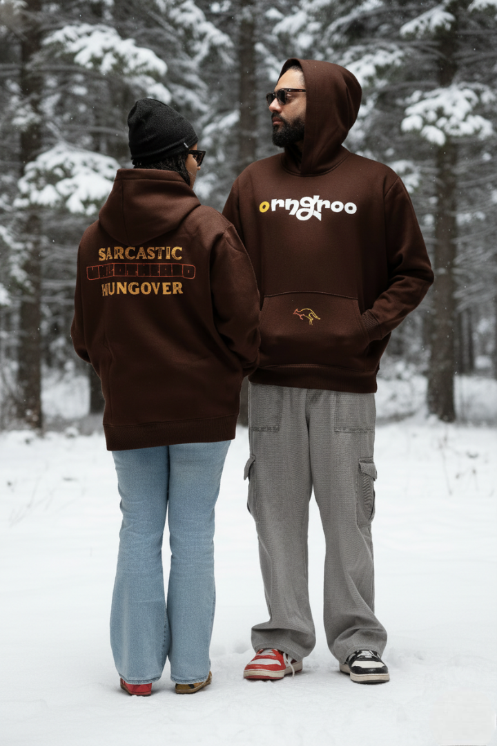 Brown Hangover Hoodie